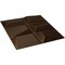 Ekena Millwork 19 5/8in. W x 19 5/8in. H Stratford EnduraWall Decorative 3D Wall Panel Covers 2.67 Sq. Ft. WP20X20STCAB - alternate 5